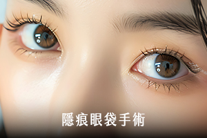 隱痕眼袋手術